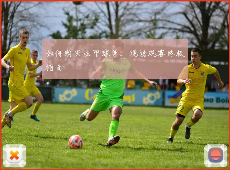 如何购买法甲球票:现场观赛终极指南