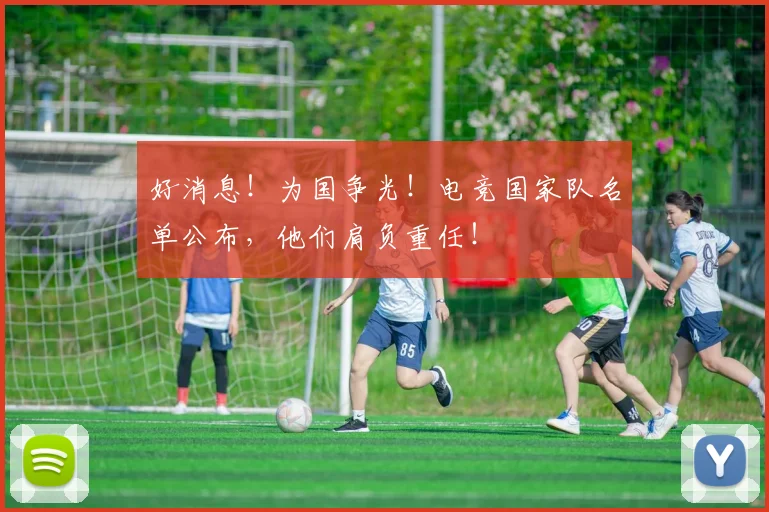 好消息!为国争光!电竞国家队名单公布,他们肩负重任!